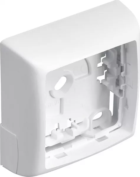 planet wattohm-cadre d\'extr�mit� appareillage saillie legrand - pour moulure keva 22x12mm-blanc (11810)