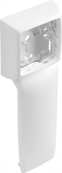 planet wattohm-cadre simple appareillage saillie legrand - pour plinthe keva 80x20mm - blanc (11851)