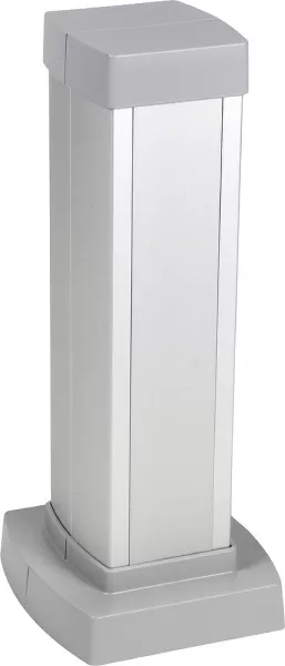 planet wattohm-colonnette 1 compartiment logix 0,30m aluminium (pw32315)
