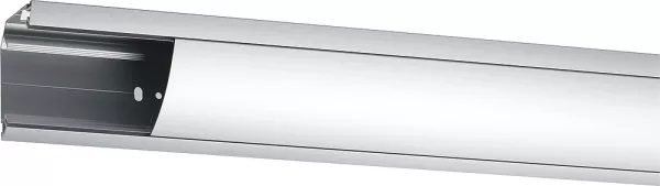 planet wattohm-corniche logix 80x80mm - longueur 2,40m (fond + 1 couvercle) - aluminium (32549)