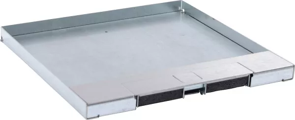 planet wattohm-couvercle boite affleurante m�tal finition inox 16/24m (pw28921)