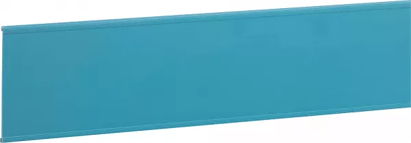 planet wattohm-couvercle compl�mentaire largeur 120mm-longueur 2m-pour goulotte segma bsi 120mm (26215)