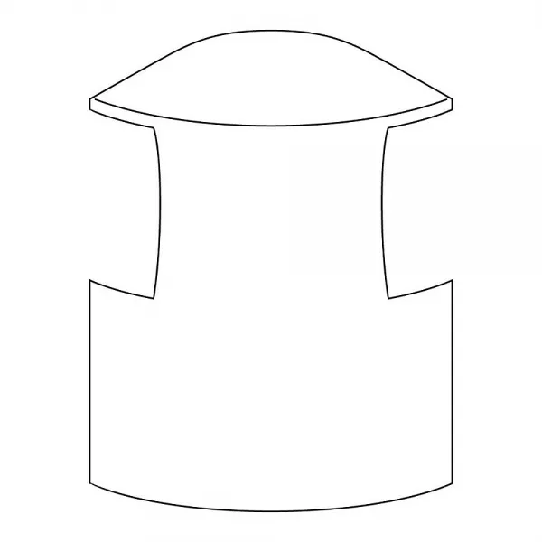 planet wattohm-d�rivation moulure d\'angle 30x30mm-pour moulures keva profondeur 20mm-pvc blanc (11594)