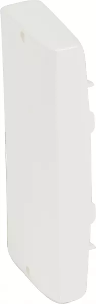 planet wattohm-embout - pour goulotte logix 45 130x50mm - blanc antimicrobien (68707)