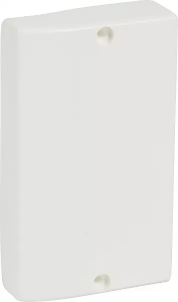 planet wattohm-embout - pour goulotte logix 45 85x50mm - blanc antimicrobien (68727)