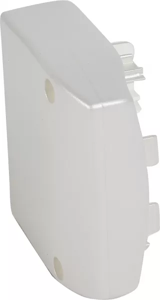 planet wattohm-embout - pour goulotte logix 50x50mm - alumnic (68332)