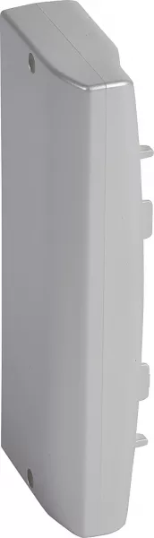 planet wattohm-embout - pour goulotte logix et logix zh 130x50mm - alumnic (68306)