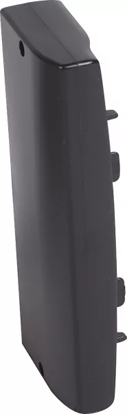 planet wattohm-embout - pour goulotte logix et logix zh 130x50mm - noir (68210)