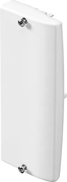 planet wattohm-embout - pour goulotte logix et logix zh 85x50mm - blanc artic (48005)