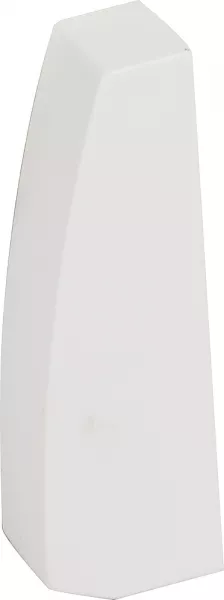 planet wattohm-embout - pour plinthe keva led system 40mmx12,5mm - pvc blanc artic (14075)