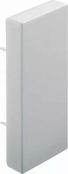 planet wattohm-embout � visser - pour goulotte de distribution viadis 60x40mm -pvc blanc artic (16364)
