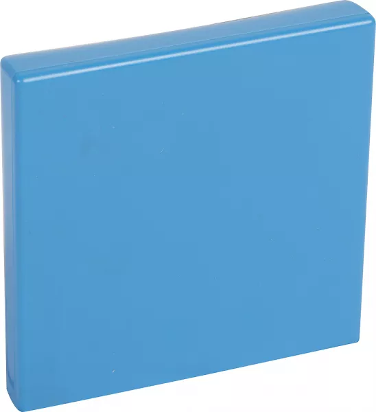 planet wattohm-embout � visser - pour goulotte de distribution viadis 60x60mm - bleu (101004)