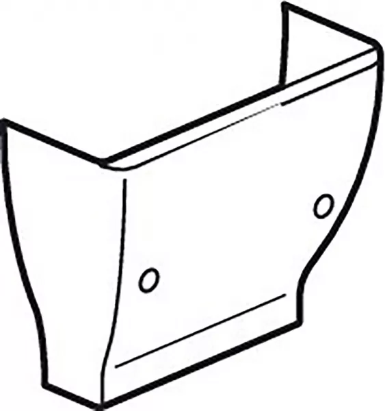 planet wattohm-embout extr�mit� goulotte - pour goulotte gtl viadis 18 modules - blanc artic (16723)