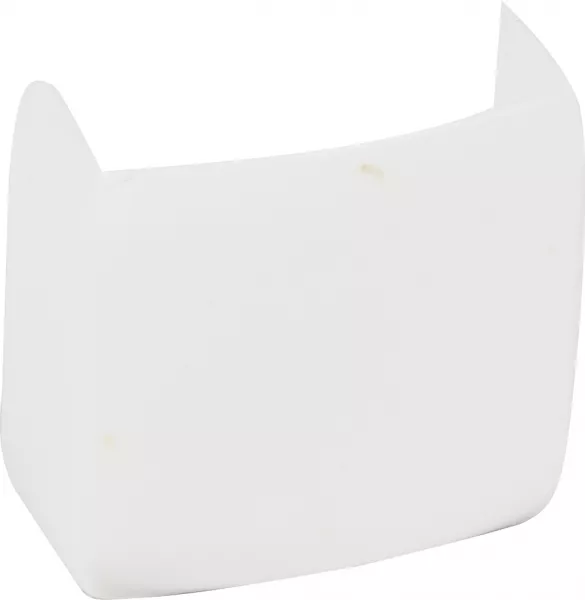 planet wattohm-embout pour moulure keva 20mmx10mm - pvc blanc artic (11405)