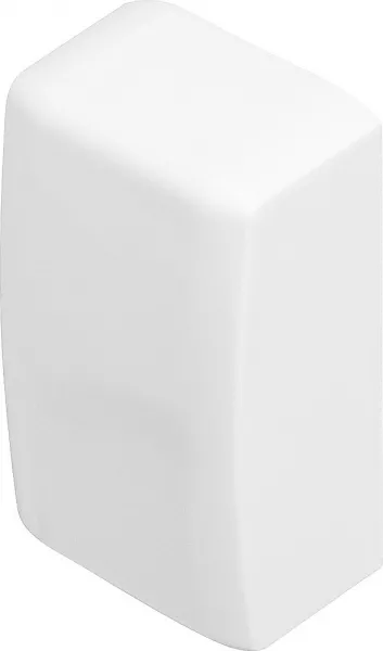 planet wattohm-embout pour moulure keva 50mmx20mm - pvc blanc artic (11585)