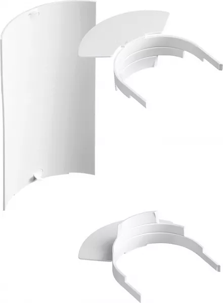 planet wattohm-fond d\'angle int�rieur vdi - pour goulottes logix universel - pvc blanc artic (48192)