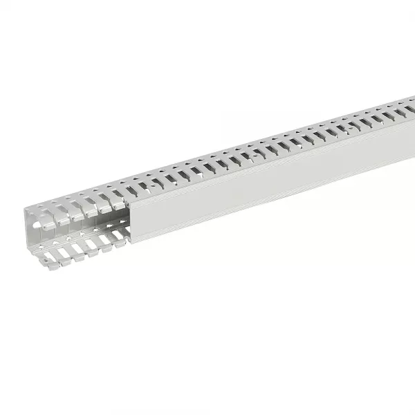 planet wattohm-goulotte de c�blage segma sans halog�ne - 40x40mm - fond+couvercle - longueur 2m (31052)
