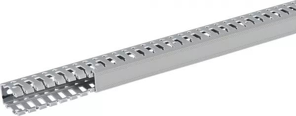 planet wattohm-goulotte segma 25mmx40mm - pas de 6mm � 6,5mm - 1 couvercle - longueur 2m - pvc (21154)