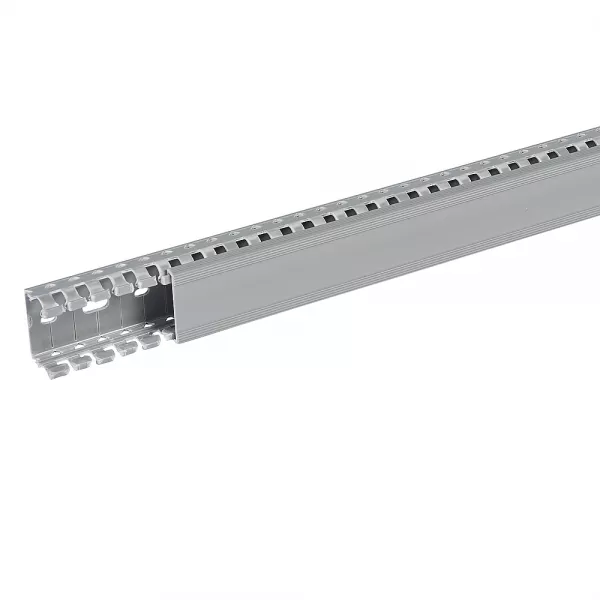 planet wattohm-goulotte segma 40mmx25mm - pas de 6mm � 6,5mm - 1 couvercle - longueur 2m - pvc (21152)