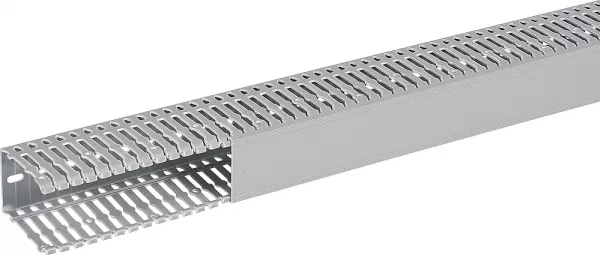 planet wattohm-goulotte segma 60mmx80mm - pas de 6mm � 6,5mm - 1 couvercle - longueur 2m - pvc (21167)
