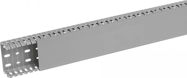 planet wattohm-goulotte segma 80mmx40mm - pas de 6mm � 6,5mm - 1 couvercle - longueur 2m - pvc (21157)