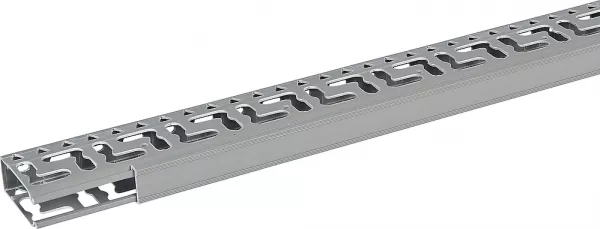 planet wattohm-goulotte segma oblongue 25mmx60mm - pas de 50mm - 1 couvercle - longueur 2m -pvc (23043)