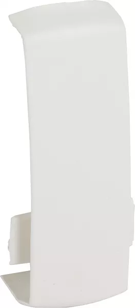 planet wattohm-joint de couvercle - pour plinthe keva led system 40mmx12,5mm - pvc blanc artic (14076)