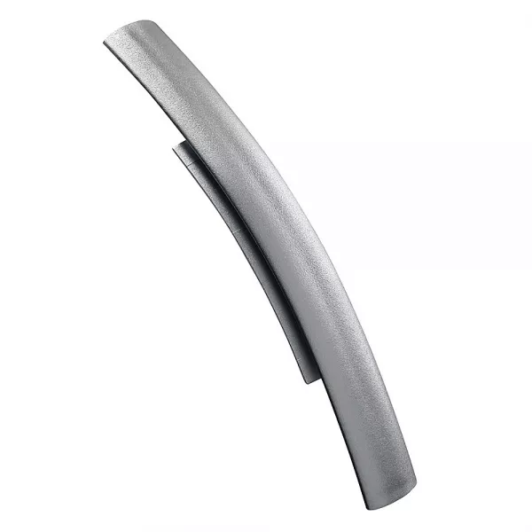 planet wattohm-joint de couvercle pour corniche logix 80x80-largeur 80mm-pvc couleur aluminium (32579)