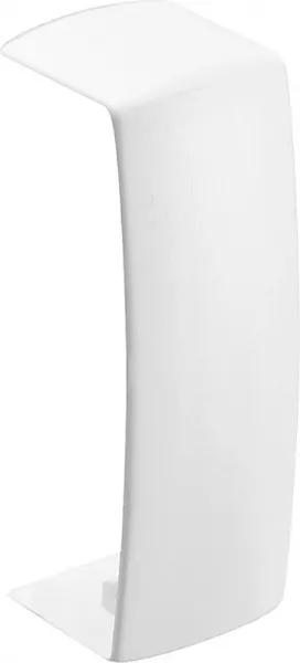 planet wattohm-joint de couvercle recouvrant pour moulure keva 32mmx12mm - pvc blanc artic (11575)