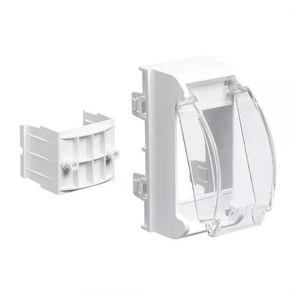 planet wattohm-logix 45 montage disjoncteur blanc artic (48063)