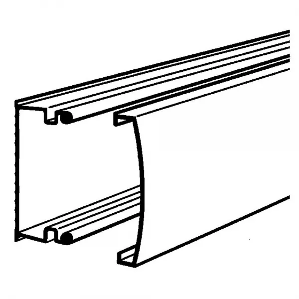 planet wattohm-moulure keva 22mmx12mm - fond+couvercle - 1 compartiment - longueur 2,10m - brun (11870)