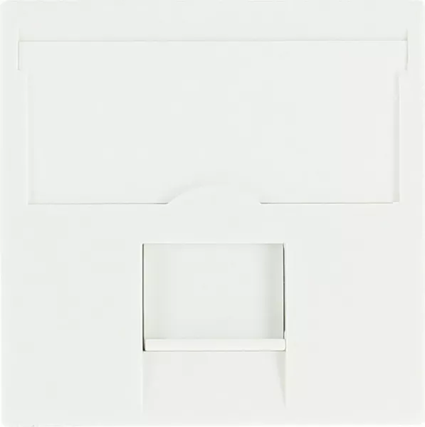 planet wattohm-prise rj45 cat�gorie 6 logix - ecrant�e ftp - 2 modules - blanc artic (49068)