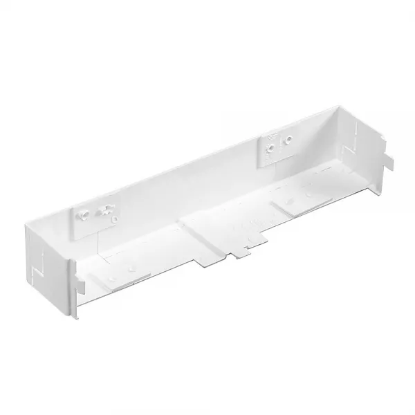 planet wattohm-s�parateur iso 3 postes-largeur 80mm-pour goulottes logix universelles-blanc (48099)