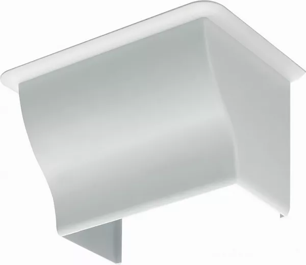 planet wattohm-sortie de plafond -pour goulotte de distribution viadis 25x25mm-pvc blanc artic (16267)