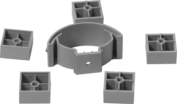 planet wattohm-syst�me de fixation vertical ou horizontal pour ovaline rigide ou souple (pw32367)