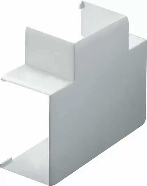 planet wattohm-t� de d�rivation -pour goulotte de distribution viadis 25x16mm-pvc blanc artic (16226)