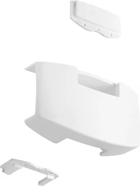 planet wattohm-t� de d�rivation -pour moulure keva 32mmx12mm - pvc blanc artic (11527)