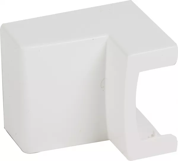 planet wattohm-t� de d�rivation 3d -pour moulure keva 32mmx12mm - pvc blanc artic (11802)