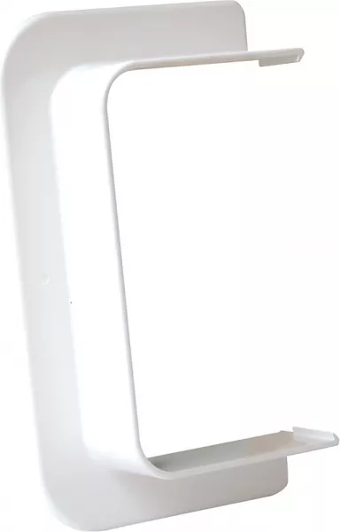 planet wattohm-travers�e de cloison droite-pour goulotte climatisation viaclim 100x60mm-blanc (16788)