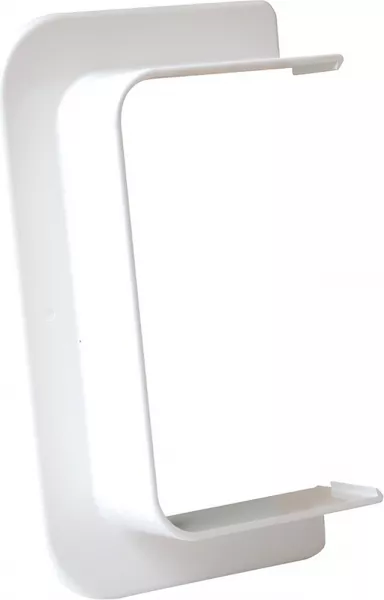 planet wattohm-travers�e de cloison droite-pour goulotte de climatisation viaclim 70x40mm-blanc (16748)