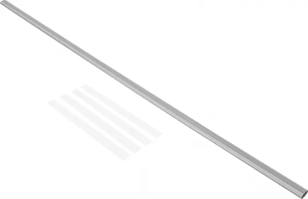 planet wattohm-tube ovaline rigide 3,20m aluminium pour extension horizontale (pw32362)