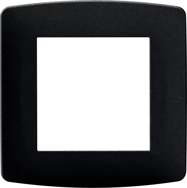 Plaque antracite 1 poste (61995)