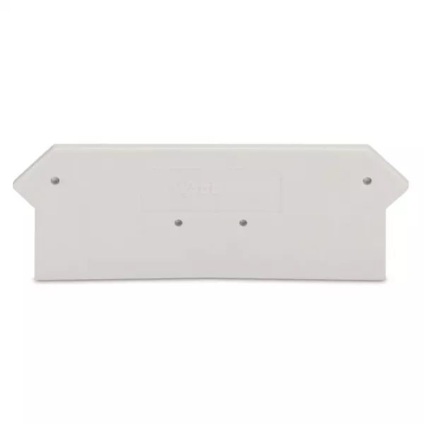 Plaque d\'extr�mit� / Gris clair (279-318)