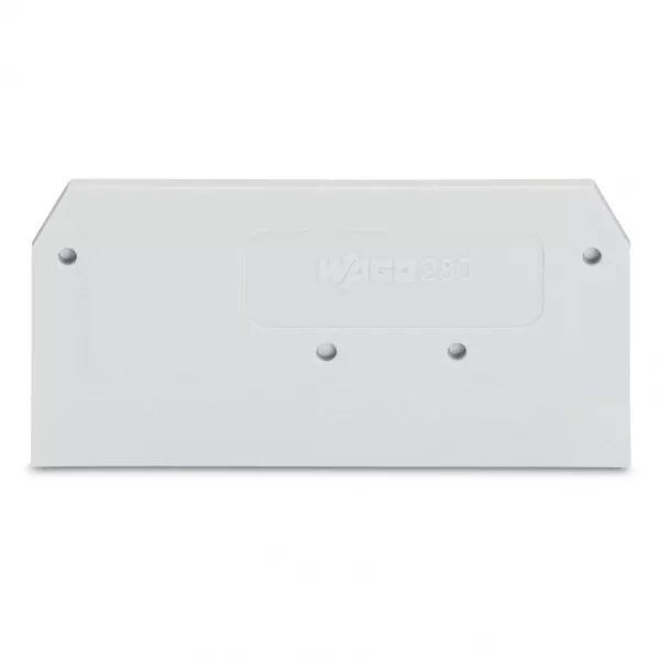 Plaque d\'extr�mit� / Gris clair (279-330)