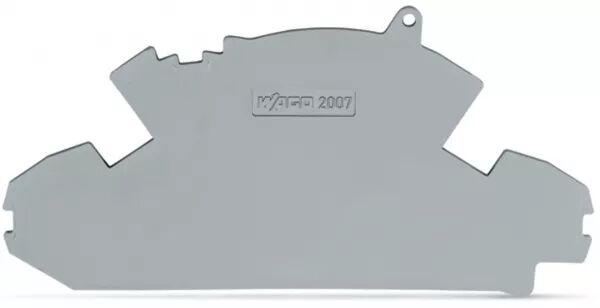 PLAQUE D\'EXTR�MIT�, PLAQUE DE S�PARA �PAISSEUR 1,5 MM AVEC POSSIBILIT� DE PLOMBA