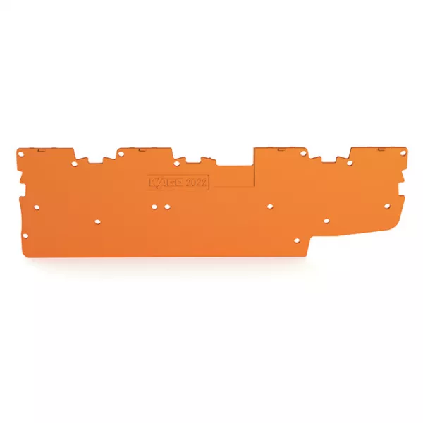 Plaque d\'extr�mit� �paisseur 1 mm, gris (2022-1891)