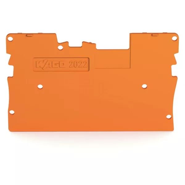 Plaque d\'extr�mit� �paisseur 1 mm, orange (2022-1692)