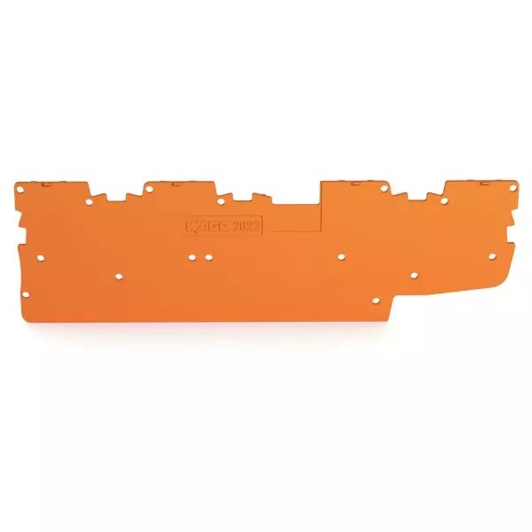 Plaque d\'extr�mit� �paisseur 1 mm, orange (2022-1892)