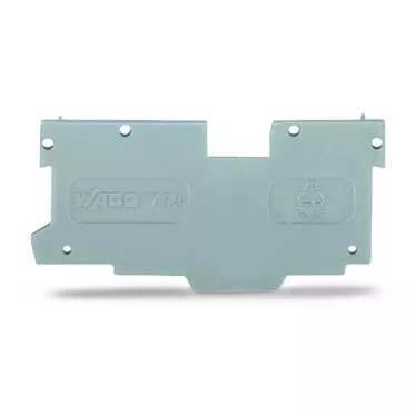 Plaque d\'extr�mit� et interm�diaire / Gris / S�rie 769769-305