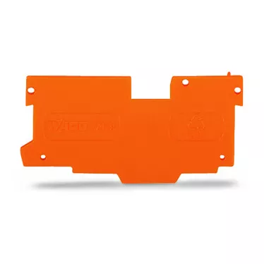 Plaque d\'extr�mit� et interm�diaire / Orange / S�rie 769769-308